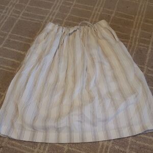 Zara Kids Striped A-Line Skirt